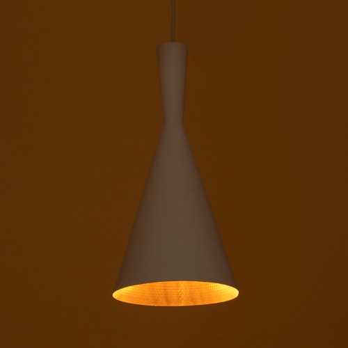 GloboStar® SHANGHAI WHITE 01026-C Μοντέρνο Κρεμαστό Φωτιστικό Οροφής Μονόφωτο 1 x E27 Λευκό Μεταλλικό Καμπάνα Φ19 x Υ38cm Διακόσμηση - Φως - Χαλιά GloboStar® SHANGHAI WHITE 01026-C Μοντέρνο Κρεμαστό Φωτιστικό Οροφής Μονόφωτο 1 x E27 Λευκό Μεταλλικό Καμπάνα Φ19 x Υ38cm Διακόσμηση - Φως - Χαλιά