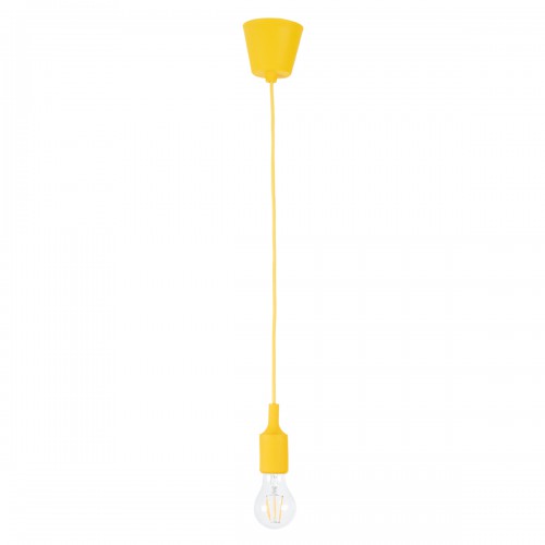 GLOBOSTAR® CABLITO 61555 Μοντέρνο Κρεμαστό Φωτιστικό Οροφής με Ντουί 1 x E27 AC 220-240V IP20 - Κίτρινο - Μ4 x Π4 x Υ110cm GLOBOSTAR® CABLITO 61555 Μοντέρνο Κρεμαστό Φωτιστικό Οροφής με Ντουί 1 x E27 AC 220-240V IP20 - Κίτρινο - Μ4 x Π4 x Υ110cm