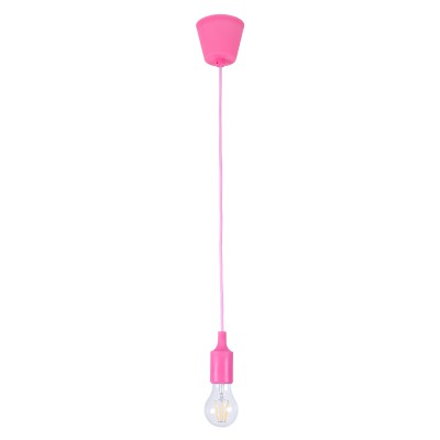 GLOBOSTAR® CABLITO 61553 Μοντέρνο Κρεμαστό Φωτιστικό Οροφής με Ντουί 1 x E27 AC 220-240V IP20 - Ροζ - Μ4 x Π4 x Υ110cm GLOBOSTAR® CABLITO 61553 Μοντέρνο Κρεμαστό Φωτιστικό Οροφής με Ντουί 1 x E27 AC 220-240V IP20 - Ροζ - Μ4 x Π4 x Υ110cm