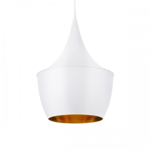 GLOBOSTAR® SHANGHAI 01026-A Μοντέρνο Κρεμαστό Φωτιστικό Οροφής με Ντουί 1 x E27 AC 220-240V IP20 - Λευκό & Χρυσό - Μ24 x Π24 x Υ30cm GLOBOSTAR® SHANGHAI 01026-A Μοντέρνο Κρεμαστό Φωτιστικό Οροφής με Ντουί 1 x E27 AC 220-240V IP20 - Λευκό & Χρυσό - Μ24 x Π24 x Υ30cm