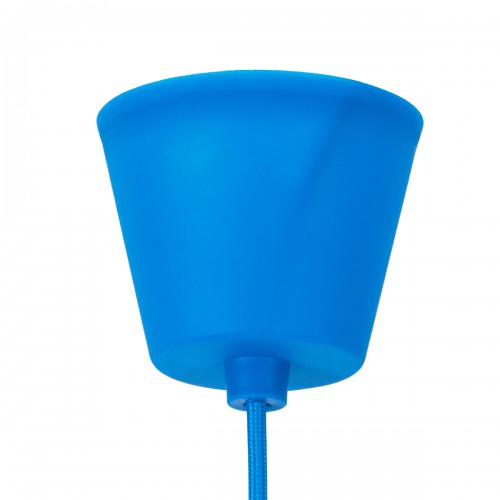 GLOBOSTAR® CABLITO 61558 Μοντέρνο Κρεμαστό Φωτιστικό Οροφής με Ντουί 1 x E27 AC 220-240V IP20 - Μπλε - Μ4 x Π4 x Υ110cm GLOBOSTAR® CABLITO 61558 Μοντέρνο Κρεμαστό Φωτιστικό Οροφής με Ντουί 1 x E27 AC 220-240V IP20 - Μπλε - Μ4 x Π4 x Υ110cm