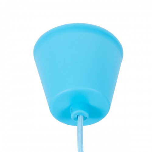 GLOBOSTAR® CABLITO 61559 Μοντέρνο Κρεμαστό Φωτιστικό Οροφής με Ντουί 1 x E27 AC 220-240V IP20 - Γαλάζιο - Μ4 x Π4 x Υ110cm GLOBOSTAR® CABLITO 61559 Μοντέρνο Κρεμαστό Φωτιστικό Οροφής με Ντουί 1 x E27 AC 220-240V IP20 - Γαλάζιο - Μ4 x Π4 x Υ110cm