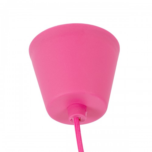 GLOBOSTAR® CABLITO 61552 Μοντέρνο Κρεμαστό Φωτιστικό Οροφής με Ντουί 1 x E27 AC 220-240V IP20 - Ροζ - Μ4 x Π4 x Υ110cm GLOBOSTAR® CABLITO 61552 Μοντέρνο Κρεμαστό Φωτιστικό Οροφής με Ντουί 1 x E27 AC 220-240V IP20 - Ροζ - Μ4 x Π4 x Υ110cm