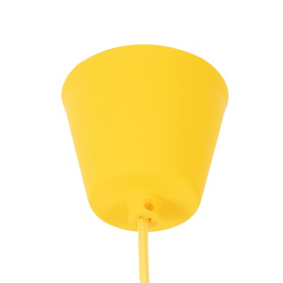 GLOBOSTAR® CABLITO 61555 Μοντέρνο Κρεμαστό Φωτιστικό Οροφής με Ντουί 1 x E27 AC 220-240V IP20 - Κίτρινο - Μ4 x Π4 x Υ110cm GLOBOSTAR® CABLITO 61555 Μοντέρνο Κρεμαστό Φωτιστικό Οροφής με Ντουί 1 x E27 AC 220-240V IP20 - Κίτρινο - Μ4 x Π4 x Υ110cm
