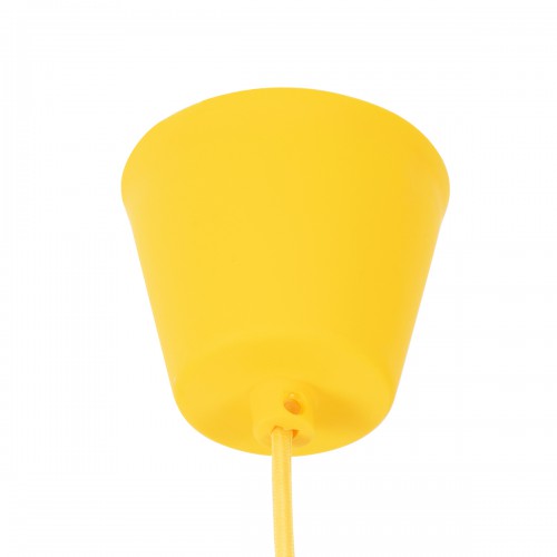 GLOBOSTAR® CABLITO 61555 Μοντέρνο Κρεμαστό Φωτιστικό Οροφής με Ντουί 1 x E27 AC 220-240V IP20 - Κίτρινο - Μ4 x Π4 x Υ110cm GLOBOSTAR® CABLITO 61555 Μοντέρνο Κρεμαστό Φωτιστικό Οροφής με Ντουί 1 x E27 AC 220-240V IP20 - Κίτρινο - Μ4 x Π4 x Υ110cm
