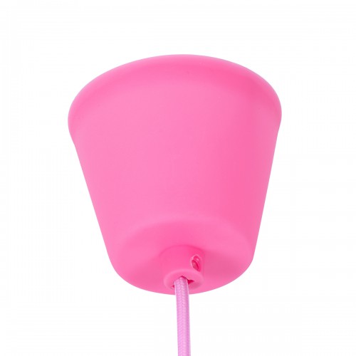 GLOBOSTAR® CABLITO 61553 Μοντέρνο Κρεμαστό Φωτιστικό Οροφής με Ντουί 1 x E27 AC 220-240V IP20 - Ροζ - Μ4 x Π4 x Υ110cm GLOBOSTAR® CABLITO 61553 Μοντέρνο Κρεμαστό Φωτιστικό Οροφής με Ντουί 1 x E27 AC 220-240V IP20 - Ροζ - Μ4 x Π4 x Υ110cm