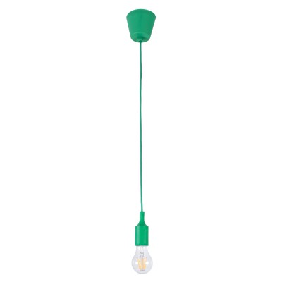 GLOBOSTAR® CABLITO 61556 Μοντέρνο Κρεμαστό Φωτιστικό Οροφής με Ντουί 1 x E27 AC 220-240V IP20 - Πράσινο - Μ4 x Π4 x Υ110cm GLOBOSTAR® CABLITO 61556 Μοντέρνο Κρεμαστό Φωτιστικό Οροφής με Ντουί 1 x E27 AC 220-240V IP20 - Πράσινο - Μ4 x Π4 x Υ110cm