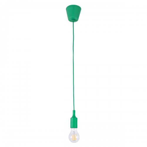 GLOBOSTAR® CABLITO 61556 Μοντέρνο Κρεμαστό Φωτιστικό Οροφής με Ντουί 1 x E27 AC 220-240V IP20 - Πράσινο - Μ4 x Π4 x Υ110cm GLOBOSTAR® CABLITO 61556 Μοντέρνο Κρεμαστό Φωτιστικό Οροφής με Ντουί 1 x E27 AC 220-240V IP20 - Πράσινο - Μ4 x Π4 x Υ110cm