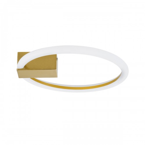 GloboStar® CINDERELLA 60978 Φωτιστικό Οροφής Δαχτυλίδι-Κύκλος LED CCT 16W 1792lm 360° AC 220-240V - Εναλλαγή Φωτισμού μέσω Διακόπτη On/Off All In One Ψυχρό 6000k+Φυσικό 4500k+Θερμό 2700k Φ28cm - Χρυσό Βούρτσας - 3 Years Warranty Διακόσμηση - Φως - Χαλιά GloboStar® CINDERELLA 60978 Φωτιστικό Οροφής Δαχτυλίδι-Κύκλος LED CCT 16W 1792lm 360° AC 220-240V - Εναλλαγή Φωτισμού μέσω Διακόπτη On/Off All In One Ψυχρό 6000k+Φυσικό 4500k+Θερμό 2700k Φ28cm - Χρυσό Βούρτσας - 3 Years Warranty Διακόσμηση - Φως - Χαλιά