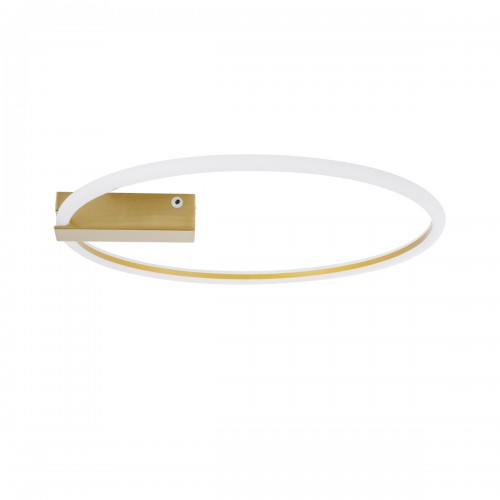 GloboStar® CINDERELLA 60982 Φωτιστικό Οροφής Δαχτυλίδι-Κύκλος LED CCT 30W 3360lm 360° AC 220-240V - Εναλλαγή Φωτισμού μέσω Τηλεχειριστηρίου All In One Ψυχρό 6000k+Φυσικό 4500k+Θερμό 2700k Dimmable Φ50cm - Χρυσό Βούρτσας - 3 Years Warranty Διακόσμηση - Φως GloboStar® CINDERELLA 60982 Φωτιστικό Οροφής Δαχτυλίδι-Κύκλος LED CCT 30W 3360lm 360° AC 220-240V - Εναλλαγή Φωτισμού μέσω Τηλεχειριστηρίου All In One Ψυχρό 6000k+Φυσικό 4500k+Θερμό 2700k Dimmable Φ50cm - Χρυσό Βούρτσας - 3 Years Warranty Διακόσμηση - Φως
