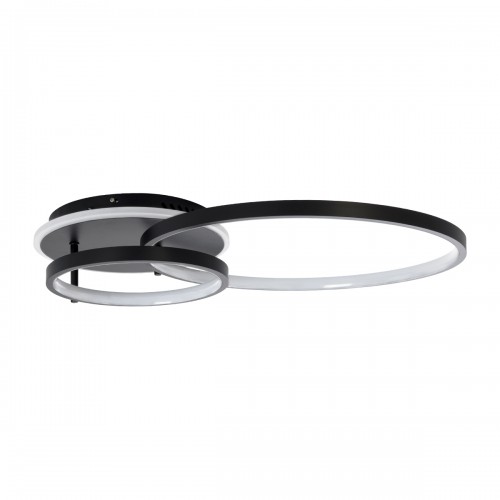 GloboStar® NEMESIS 61105 Φωτιστικό Οροφής Δαχτυλίδι-Κύκλος LED CCT 67W 7573lm 360° AC 220-240V - Εναλλαγή Φωτισμού μέσω Τηλεχειριστηρίου All In One Ψυχρό 6000k+Φυσικό 4500k+Θερμό 2700k Dimmable Φ25+45cm+BackLight - Μαύρο - 3 Years Warranty Διακόσμηση - Φω GloboStar® NEMESIS 61105 Φωτιστικό Οροφής Δαχτυλίδι-Κύκλος LED CCT 67W 7573lm 360° AC 220-240V - Εναλλαγή Φωτισμού μέσω Τηλεχειριστηρίου All In One Ψυχρό 6000k+Φυσικό 4500k+Θερμό 2700k Dimmable Φ25+45cm+BackLight - Μαύρο - 3 Years Warranty Διακόσμηση - Φω