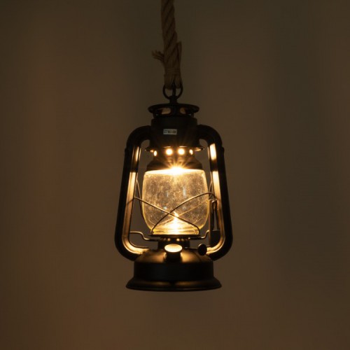 GLOBOSTAR® BARBAROSSA 01704 Vintage Κρεμαστό Φωτιστικό Οροφής με Ντουί 1 x E27 AC 220-240V IP20 - Μαύρο - Μ18 x Π18 x Υ28cm GLOBOSTAR® BARBAROSSA 01704 Vintage Κρεμαστό Φωτιστικό Οροφής με Ντουί 1 x E27 AC 220-240V IP20 - Μαύρο - Μ18 x Π18 x Υ28cm