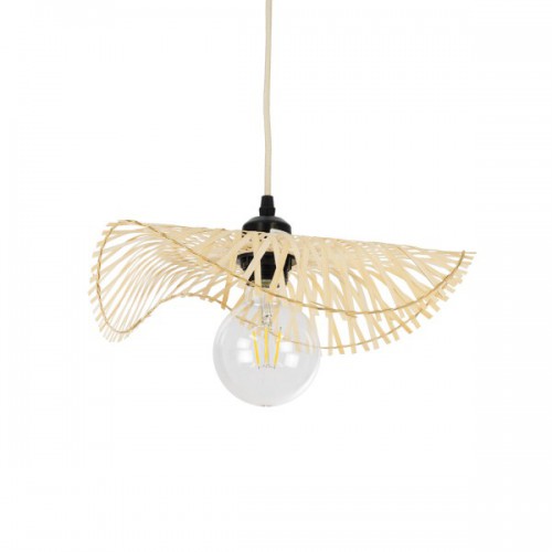 GloboStar® MELEMELE 01839 Boho Κρεμαστό Φωτιστικό Οροφής Μονόφωτο 1 x E27 AC220-240V IP20 - Φ35 x Υ4cm - Μπεζ Ξύλινο Μπαμπού Πλέγμα - 5 Χρόνια Εγγύηση Διακόσμηση - Φωτισμός - Χαλιά GloboStar® MELEMELE 01839 Boho Κρεμαστό Φωτιστικό Οροφής Μονόφωτο 1 x E27 AC220-240V IP20 - Φ35 x Υ4cm - Μπεζ Ξύλινο Μπαμπού Πλέγμα - 5 Χρόνια Εγγύηση Διακόσμηση - Φωτισμός - Χαλιά