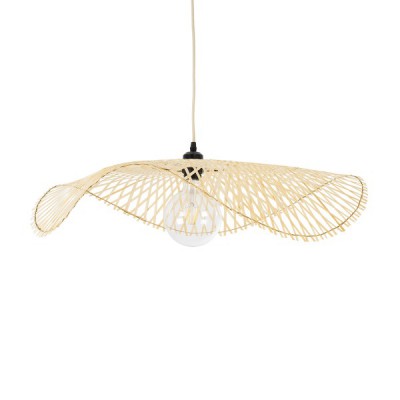 GLOBOSTAR® MELEMELE 01841 Boho Κρεμαστό Φωτιστικό Οροφής με Ντουί 1 x E27 AC 220-240V IP20 - Μπεζ - Μ75 x Π75 x Υ10cm GLOBOSTAR® MELEMELE 01841 Boho Κρεμαστό Φωτιστικό Οροφής με Ντουί 1 x E27 AC 220-240V IP20 - Μπεζ - Μ75 x Π75 x Υ10cm