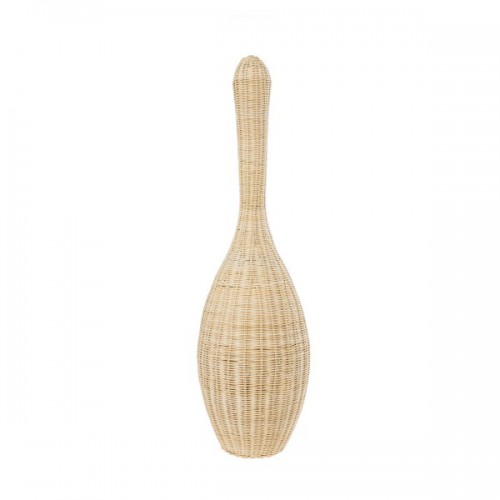 GloboStar® PARADIS 01843 Boho Επιδαπέδιο Φωτιστικό Μονόφωτο 1 x E27 IP20 Μπεζ Ξύλο - Μ30 x Π30 x Υ100cm GloboStar® PARADIS 01843 Boho Επιδαπέδιο Φωτιστικό Μονόφωτο 1 x E27 IP20 Μπεζ Ξύλο - Μ30 x Π30 x Υ100cm