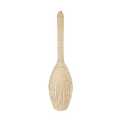 GLOBOSTAR® PARADIS 01845 Boho Επιδαπέδιο Φωτιστικό με Ντουί 1 x E27 AC 220-240V IP20 - Μπεζ - Μ40 x Π40 x Υ150cm