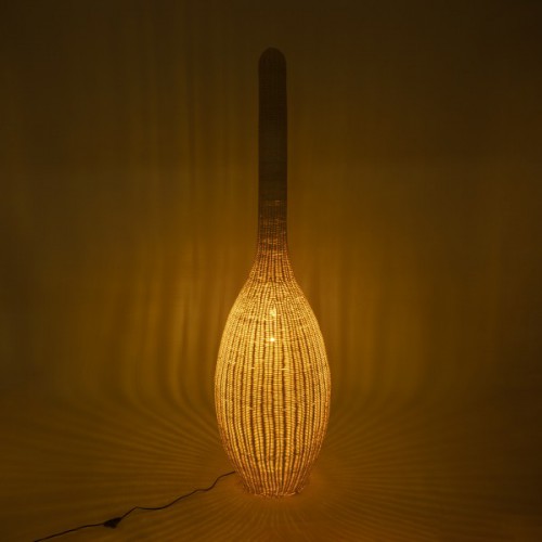GloboStar® PARADIS 01846 Boho Επιδαπέδιο Φωτιστικό Μονόφωτο 1 x E27 AC220-240V IP20 - Φ50 x Υ180cm - Μπεζ Ξύλινο Ρατάν Πλέγμα - 5 Χρόνια Εγγύηση Διακόσμηση - Φωτισμός - Χαλιά GloboStar® PARADIS 01846 Boho Επιδαπέδιο Φωτιστικό Μονόφωτο 1 x E27 AC220-240V IP20 - Φ50 x Υ180cm - Μπεζ Ξύλινο Ρατάν Πλέγμα - 5 Χρόνια Εγγύηση Διακόσμηση - Φωτισμός - Χαλιά