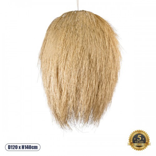 GLOBOSTAR® ARCHIPELAGO 01914 Boho Κρεμαστό Φωτιστικό Οροφής με Ντουί 1 x E27 AC 220-240V IP20 - Μπεζ - Μ120 x Π120 x Υ140cm GLOBOSTAR® ARCHIPELAGO 01914 Boho Κρεμαστό Φωτιστικό Οροφής με Ντουί 1 x E27 AC 220-240V IP20 - Μπεζ - Μ120 x Π120 x Υ140cm