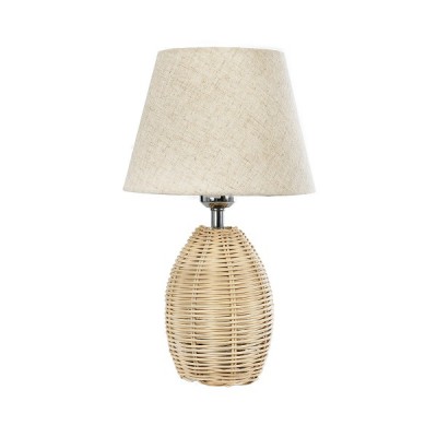 GloboStar® SEAHORSE 01956 Boho Επιτραπέζιο Φωτιστικό Πορτατίφ Μονόφωτο 1 x E27 AC220-240V IP20 - Φ23 x Υ40cm - Μπεζ Ξύλινο Πλέγμα με Μπεζ Καπέλο - 5 Χρόνια Εγγύηση Διακόσμηση - Φωτισμός - Χαλιά GloboStar® SEAHORSE 01956 Boho Επιτραπέζιο Φωτιστικό Πορτατίφ Μονόφωτο 1 x E27 AC220-240V IP20 - Φ23 x Υ40cm - Μπεζ Ξύλινο Πλέγμα με Μπεζ Καπέλο - 5 Χρόνια Εγγύηση Διακόσμηση - Φωτισμός - Χαλιά