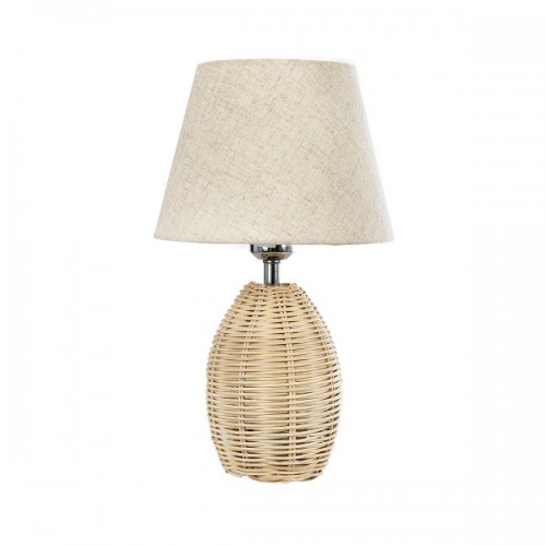 GloboStar® SEAHORSE 01956 Boho Επιτραπέζιο Φωτιστικό Πορτατίφ Μονόφωτο 1 x E27 AC220-240V IP20 - Φ23 x Υ40cm - Μπεζ Ξύλινο Πλέγμα με Μπεζ Καπέλο - 5 Χρόνια Εγγύηση Διακόσμηση - Φωτισμός - Χαλιά GloboStar® SEAHORSE 01956 Boho Επιτραπέζιο Φωτιστικό Πορτατίφ Μονόφωτο 1 x E27 AC220-240V IP20 - Φ23 x Υ40cm - Μπεζ Ξύλινο Πλέγμα με Μπεζ Καπέλο - 5 Χρόνια Εγγύηση Διακόσμηση - Φωτισμός - Χαλιά