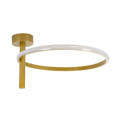 GloboStar® VERONA 61222 Φωτιστικό Οροφής Δαχτυλίδι-Κύκλος LED CCT 24W 2688lm 360° AC 220-240V - Εναλλαγή Φωτισμού μέσω Διακόπτη On/Off All In One Ψυχρό 6000k+Φυσικό 4500k+Θερμό 2700k Φ40 x Υ23cm - Χρυσό - 3 Χρόνια Εγγύηση Διακόσμηση - Φως - Χαλιά GloboStar® VERONA 61222 Φωτιστικό Οροφής Δαχτυλίδι-Κύκλος LED CCT 24W 2688lm 360° AC 220-240V - Εναλλαγή Φωτισμού μέσω Διακόπτη On/Off All In One Ψυχρό 6000k+Φυσικό 4500k+Θερμό 2700k Φ40 x Υ23cm - Χρυσό - 3 Χρόνια Εγγύηση Διακόσμηση - Φως - Χαλιά