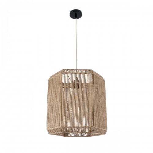 GloboStar® CAYMAN 00519 Boho Κρεμαστό Φωτιστικό Οροφής Μονόφωτο 1 x E27 AC220-240V IP20 - Φ40 x Υ40cm - Μπεζ Λεπτό Σχοινί Τριχιά Πλέγμα - 5 Χρόνια Εγγύηση Διακόσμηση - Φως - Χαλιά GloboStar® CAYMAN 00519 Boho Κρεμαστό Φωτιστικό Οροφής Μονόφωτο 1 x E27 AC220-240V IP20 - Φ40 x Υ40cm - Μπεζ Λεπτό Σχοινί Τριχιά Πλέγμα - 5 Χρόνια Εγγύηση Διακόσμηση - Φως - Χαλιά