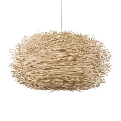 GLOBOSTAR® MINORCA 01786 Boho Κρεμαστό Φωτιστικό Οροφής με Ντουί 1 x E27 AC 220-240V IP20 - Μπεζ - Μ100 x Π100 x Υ45cm GLOBOSTAR® MINORCA 01786 Boho Κρεμαστό Φωτιστικό Οροφής με Ντουί 1 x E27 AC 220-240V IP20 - Μπεζ - Μ100 x Π100 x Υ45cm