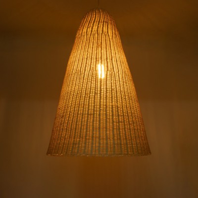 GloboStar® MAHANA 01827 Boho Κρεμαστό Φωτιστικό Οροφής Μονόφωτο 1 x E27 AC220-240V IP20 - Φ80 x Υ130cm - Μπεζ Ξύλινο Ρατάν Πλέγμα - 5 Χρόνια Εγγύηση Διακόσμηση - Φως - Χαλιά GloboStar® MAHANA 01827 Boho Κρεμαστό Φωτιστικό Οροφής Μονόφωτο 1 x E27 AC220-240V IP20 - Φ80 x Υ130cm - Μπεζ Ξύλινο Ρατάν Πλέγμα - 5 Χρόνια Εγγύηση Διακόσμηση - Φως - Χαλιά
