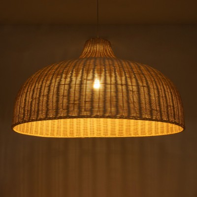 GloboStar® AFURU 01829 Boho Κρεμαστό Φωτιστικό Οροφής Μονόφωτο 1 x E27 AC220-240V IP20 - Φ100 x Υ60cm - Μπεζ Ξύλινο Μπαμπού Πλέγμα Καμπάνα - 5 Χρόνια Εγγύηση Διακόσμηση - Φως - Χαλιά GloboStar® AFURU 01829 Boho Κρεμαστό Φωτιστικό Οροφής Μονόφωτο 1 x E27 AC220-240V IP20 - Φ100 x Υ60cm - Μπεζ Ξύλινο Μπαμπού Πλέγμα Καμπάνα - 5 Χρόνια Εγγύηση Διακόσμηση - Φως - Χαλιά