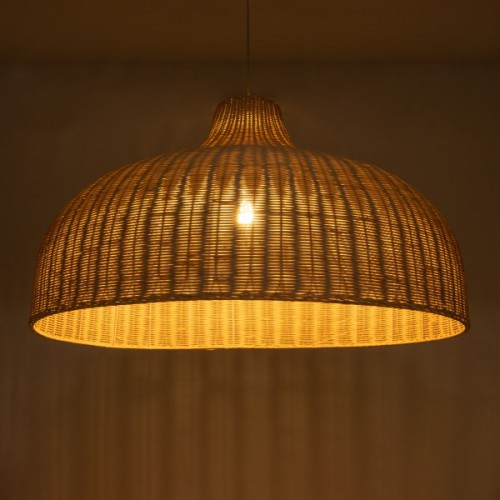 GloboStar® AFURU 01829 Boho Κρεμαστό Φωτιστικό Οροφής Μονόφωτο 1 x E27 AC220-240V IP20 - Φ100 x Υ60cm - Μπεζ Ξύλινο Μπαμπού Πλέγμα Καμπάνα - 5 Χρόνια Εγγύηση Διακόσμηση - Φως - Χαλιά GloboStar® AFURU 01829 Boho Κρεμαστό Φωτιστικό Οροφής Μονόφωτο 1 x E27 AC220-240V IP20 - Φ100 x Υ60cm - Μπεζ Ξύλινο Μπαμπού Πλέγμα Καμπάνα - 5 Χρόνια Εγγύηση Διακόσμηση - Φως - Χαλιά