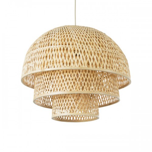 GloboStar® HIROKA 01836 Boho Κρεμαστό Φωτιστικό Οροφής Μονόφωτο 1 x E27 AC220-240V IP20 - Φ60 x Υ50cm - Μπεζ Ξύλινο Μπαμπού Πλέγμα - 5 Χρόνια Εγγύηση Διακόσμηση - Φως - Χαλιά GloboStar® HIROKA 01836 Boho Κρεμαστό Φωτιστικό Οροφής Μονόφωτο 1 x E27 AC220-240V IP20 - Φ60 x Υ50cm - Μπεζ Ξύλινο Μπαμπού Πλέγμα - 5 Χρόνια Εγγύηση Διακόσμηση - Φως - Χαλιά