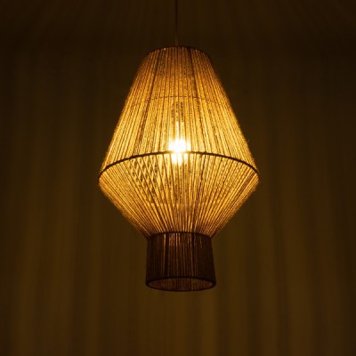 GloboStar® CAYMAN 01853 Boho Κρεμαστό Φωτιστικό Οροφής Μονόφωτο 1 x E27 AC220-240V IP20 - Φ40 x Υ60cm - Μπεζ Λεπτό Σχοινί Τριχιά Πλέγμα - 5 Χρόνια Εγγύηση Διακόσμηση - Φως - Χαλιά GloboStar® CAYMAN 01853 Boho Κρεμαστό Φωτιστικό Οροφής Μονόφωτο 1 x E27 AC220-240V IP20 - Φ40 x Υ60cm - Μπεζ Λεπτό Σχοινί Τριχιά Πλέγμα - 5 Χρόνια Εγγύηση Διακόσμηση - Φως - Χαλιά