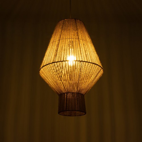 GloboStar® CAYMAN 01853 Boho Κρεμαστό Φωτιστικό Οροφής Μονόφωτο 1 x E27 AC220-240V IP20 - Φ40 x Υ60cm - Μπεζ Λεπτό Σχοινί Τριχιά Πλέγμα - 5 Χρόνια Εγγύηση Διακόσμηση - Φως - Χαλιά GloboStar® CAYMAN 01853 Boho Κρεμαστό Φωτιστικό Οροφής Μονόφωτο 1 x E27 AC220-240V IP20 - Φ40 x Υ60cm - Μπεζ Λεπτό Σχοινί Τριχιά Πλέγμα - 5 Χρόνια Εγγύηση Διακόσμηση - Φως - Χαλιά