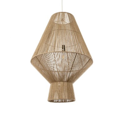 GLOBOSTAR® CAYMAN 01854 Boho Κρεμαστό Φωτιστικό Οροφής με Ντουί 1 x E27 AC 220-240V IP20 - Μπεζ - Μ60 x Π60 x Υ86cm GLOBOSTAR® CAYMAN 01854 Boho Κρεμαστό Φωτιστικό Οροφής με Ντουί 1 x E27 AC 220-240V IP20 - Μπεζ - Μ60 x Π60 x Υ86cm