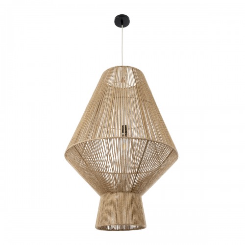 GloboStar® CAYMAN 01854 Boho Κρεμαστό Φωτιστικό Οροφής Μονόφωτο 1 x E27 AC220-240V IP20 - Φ60 x Υ86cm - Μπεζ Λεπτό Σχοινί Τριχιά Πλέγμα - 5 Χρόνια Εγγύηση Διακόσμηση - Φως - Χαλιά GloboStar® CAYMAN 01854 Boho Κρεμαστό Φωτιστικό Οροφής Μονόφωτο 1 x E27 AC220-240V IP20 - Φ60 x Υ86cm - Μπεζ Λεπτό Σχοινί Τριχιά Πλέγμα - 5 Χρόνια Εγγύηση Διακόσμηση - Φως - Χαλιά