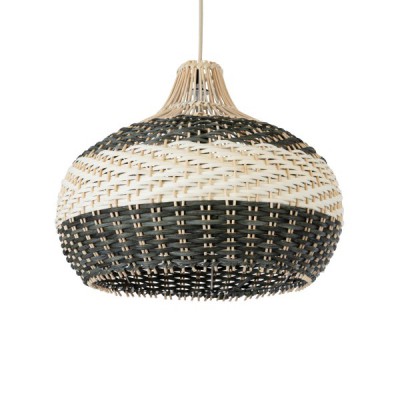 GLOBOSTAR® BARBADOS 01946 Boho Κρεμαστό Φωτιστικό Οροφής με Ντουί 1 x E27 AC 220-240V IP20 - Μπεζ & Λαδί - Μ40 x Π40 x Υ34cm GLOBOSTAR® BARBADOS 01946 Boho Κρεμαστό Φωτιστικό Οροφής με Ντουί 1 x E27 AC 220-240V IP20 - Μπεζ & Λαδί - Μ40 x Π40 x Υ34cm