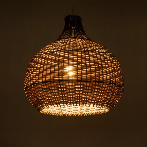 GloboStar® SEYCHELLES 01948 Boho Κρεμαστό Φωτιστικό Οροφής Μονόφωτο 1 x E27 AC220-240V IP20 - Φ40 x Υ40cm - Μπεζ Καφέ - Χακί Ξύλινο Πλέγμα Καμπάνα - 5 Χρόνια Εγγύηση Διακόσμηση - Φως - Χαλιά GloboStar® SEYCHELLES 01948 Boho Κρεμαστό Φωτιστικό Οροφής Μονόφωτο 1 x E27 AC220-240V IP20 - Φ40 x Υ40cm - Μπεζ Καφέ - Χακί Ξύλινο Πλέγμα Καμπάνα - 5 Χρόνια Εγγύηση Διακόσμηση - Φως - Χαλιά