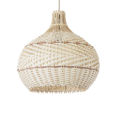 GLOBOSTAR® SANTACRUZ 01950 Boho Κρεμαστό Φωτιστικό Οροφής με Ντουί 1 x E27 AC 220-240V IP20 - Μπεζ & Καφέ - Μ40 x Π40 x Υ40cm GLOBOSTAR® SANTACRUZ 01950 Boho Κρεμαστό Φωτιστικό Οροφής με Ντουί 1 x E27 AC 220-240V IP20 - Μπεζ & Καφέ - Μ40 x Π40 x Υ40cm