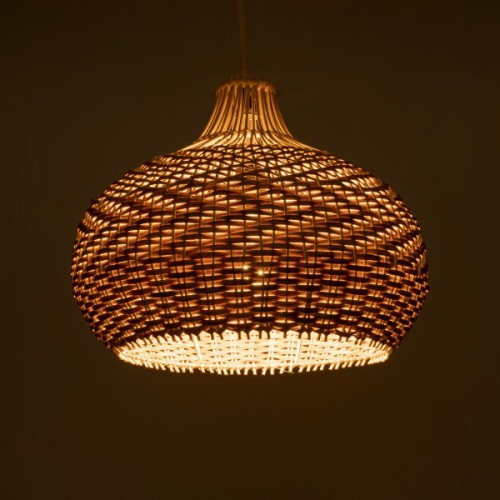 GloboStar® PANAMA 01952 Boho Κρεμαστό Φωτιστικό Οροφής Μονόφωτο 1 x E27 AC220-240V IP20 - Φ40 x Υ34cm - Μπεζ - Καφέ Ξύλινο Πλέγμα Καμπάνα - 5 Χρόνια Εγγύηση Διακόσμηση - Φως - Χαλιά GloboStar® PANAMA 01952 Boho Κρεμαστό Φωτιστικό Οροφής Μονόφωτο 1 x E27 AC220-240V IP20 - Φ40 x Υ34cm - Μπεζ - Καφέ Ξύλινο Πλέγμα Καμπάνα - 5 Χρόνια Εγγύηση Διακόσμηση - Φως - Χαλιά