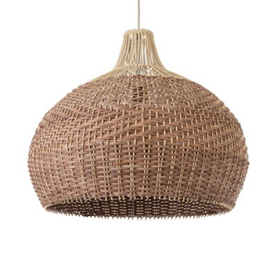 GLOBOSTAR® PANAMA 01953 Boho Κρεμαστό Φωτιστικό Οροφής με Ντουί 1 x E27 AC 220-240V IP20 - Μπεζ & Καφέ - Μ60 x Π60 x Υ60cm GLOBOSTAR® PANAMA 01953 Boho Κρεμαστό Φωτιστικό Οροφής με Ντουί 1 x E27 AC 220-240V IP20 - Μπεζ & Καφέ - Μ60 x Π60 x Υ60cm