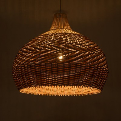 GloboStar® PANAMA 01953 Boho Κρεμαστό Φωτιστικό Οροφής Μονόφωτο 1 x E27 AC220-240V IP20 - Φ60 x Υ60cm - Μπεζ - Καφέ Ξύλινο Πλέγμα Καμπάνα - 5 Χρόνια Εγγύηση Διακόσμηση - Φως - Χαλιά GloboStar® PANAMA 01953 Boho Κρεμαστό Φωτιστικό Οροφής Μονόφωτο 1 x E27 AC220-240V IP20 - Φ60 x Υ60cm - Μπεζ - Καφέ Ξύλινο Πλέγμα Καμπάνα - 5 Χρόνια Εγγύηση Διακόσμηση - Φως - Χαλιά