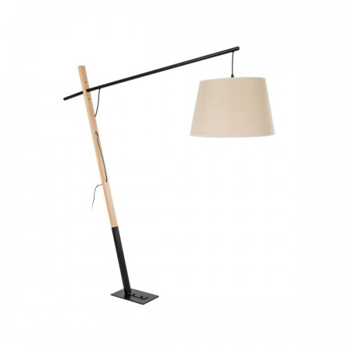 GloboStar® KELSIE 02030 Μοντέρνο Επιδαπέδιο Φωτιστικό Μονόφωτο 1 x E27 AC220-240V IP20 - Μ40 x Π125 x Υ140cm - Μαύρο Μεταλλικό με Μπεζ Ξύλινο Σώμα & Μπεζ Πλεκτό Καπέλο - 5 Χρόνια Εγγύηση Διακόσμηση - Φως - Χαλιά GloboStar® KELSIE 02030 Μοντέρνο Επιδαπέδιο Φωτιστικό Μονόφωτο 1 x E27 AC220-240V IP20 - Μ40 x Π125 x Υ140cm - Μαύρο Μεταλλικό με Μπεζ Ξύλινο Σώμα & Μπεζ Πλεκτό Καπέλο - 5 Χρόνια Εγγύηση Διακόσμηση - Φως - Χαλιά