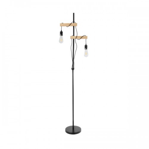 GloboStar® MINDELO 02034 Μοντέρνο Επιδαπέδιο Φωτιστικό Μονόφωτο 2 x E27 AC220-240V IP20 - Μ40 x Π24 x Υ175cm - Μαύρο Μεταλλικό Σώμα με Μπεζ Ξύλινη Βάση - 5 Χρόνια Εγγύηση Διακόσμηση - Φως - Χαλιά GloboStar® MINDELO 02034 Μοντέρνο Επιδαπέδιο Φωτιστικό Μονόφωτο 2 x E27 AC220-240V IP20 - Μ40 x Π24 x Υ175cm - Μαύρο Μεταλλικό Σώμα με Μπεζ Ξύλινη Βάση - 5 Χρόνια Εγγύηση Διακόσμηση - Φως - Χαλιά