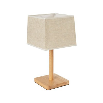 GLOBOSTAR® KOLIPE 02038 Boho Επιτραπέζιο Φωτιστικό Πορτατίφ με Ντουί 1 x E27 AC 220-240V IP20 - Μπεζ - Μ18 x Π18 x Υ25cm GLOBOSTAR® KOLIPE 02038 Boho Επιτραπέζιο Φωτιστικό Πορτατίφ με Ντουί 1 x E27 AC 220-240V IP20 - Μπεζ - Μ18 x Π18 x Υ25cm