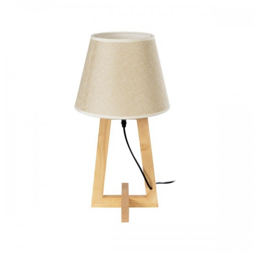 GloboStar® TAKIKO 02042 Μοντέρνο Επιτραπέζιο Φωτιστικό Πορτατίφ Μονόφωτο 1 x E27 IP20 Μπεζ Ξύλο με Μπεζ Ύφασμα - Μ25 x Π25 x Υ48cm GloboStar® TAKIKO 02042 Μοντέρνο Επιτραπέζιο Φωτιστικό Πορτατίφ Μονόφωτο 1 x E27 IP20 Μπεζ Ξύλο με Μπεζ Ύφασμα - Μ25 x Π25 x Υ48cm