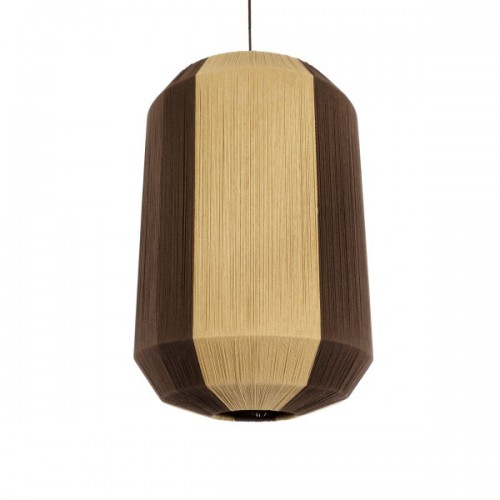 GloboStar® PROVEGLIA 02076 Boho Φωτιστικό Οροφής Μονόφωτο 1 x E27 AC220-240V IP20 - Φ50 x Υ80cm - Μπεζ με Καφέ Λεπτό Νήμα Βαμβακερό Πλέγμα Καμπάνα - 5 Χρόνια Εγγύηση Διακόσμηση - Φως - Χαλιά GloboStar® PROVEGLIA 02076 Boho Φωτιστικό Οροφής Μονόφωτο 1 x E27 AC220-240V IP20 - Φ50 x Υ80cm - Μπεζ με Καφέ Λεπτό Νήμα Βαμβακερό Πλέγμα Καμπάνα - 5 Χρόνια Εγγύηση Διακόσμηση - Φως - Χαλιά