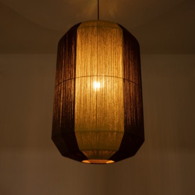 GloboStar® PROVEGLIA 02076 Boho Φωτιστικό Οροφής Μονόφωτο 1 x E27 AC220-240V IP20 - Φ50 x Υ80cm - Μπεζ με Καφέ Λεπτό Νήμα Βαμβακερό Πλέγμα Καμπάνα - 5 Χρόνια Εγγύηση Διακόσμηση - Φως - Χαλιά GloboStar® PROVEGLIA 02076 Boho Φωτιστικό Οροφής Μονόφωτο 1 x E27 AC220-240V IP20 - Φ50 x Υ80cm - Μπεζ με Καφέ Λεπτό Νήμα Βαμβακερό Πλέγμα Καμπάνα - 5 Χρόνια Εγγύηση Διακόσμηση - Φως - Χαλιά