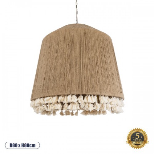 GloboStar® STARVALLEY 02093 Boho Κρεμαστό Φωτιστικό Οροφής Μονόφωτο 3 x E27 AC220-240V IP20 - Φ80 x Υ80cm - Μπεζ Λεπτό Σχοινί Τριχιά Πλέγμα - 5 Χρόνια Εγγύηση Διακόσμηση - Φως - Χαλιά GloboStar® STARVALLEY 02093 Boho Κρεμαστό Φωτιστικό Οροφής Μονόφωτο 3 x E27 AC220-240V IP20 - Φ80 x Υ80cm - Μπεζ Λεπτό Σχοινί Τριχιά Πλέγμα - 5 Χρόνια Εγγύηση Διακόσμηση - Φως - Χαλιά