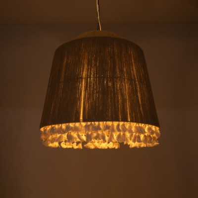 GloboStar® STARVALLEY 02093 Boho Κρεμαστό Φωτιστικό Οροφής Μονόφωτο 3 x E27 AC220-240V IP20 - Φ80 x Υ80cm - Μπεζ Λεπτό Σχοινί Τριχιά Πλέγμα - 5 Χρόνια Εγγύηση Διακόσμηση - Φως - Χαλιά GloboStar® STARVALLEY 02093 Boho Κρεμαστό Φωτιστικό Οροφής Μονόφωτο 3 x E27 AC220-240V IP20 - Φ80 x Υ80cm - Μπεζ Λεπτό Σχοινί Τριχιά Πλέγμα - 5 Χρόνια Εγγύηση Διακόσμηση - Φως - Χαλιά