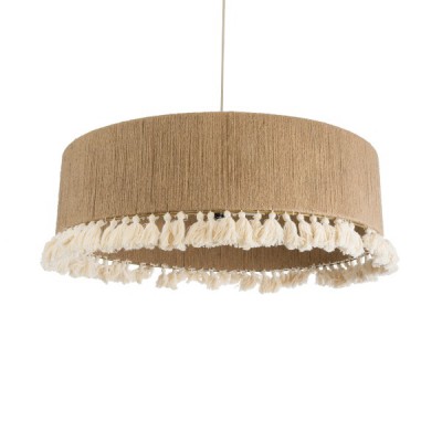GLOBOSTAR® PUERTORICO 02095 Boho Κρεμαστό Φωτιστικό Οροφής με Ντουί 3 x E27 AC 220-240V IP20 - Μπεζ - Μ80 x Π80 x Υ27cm GLOBOSTAR® PUERTORICO 02095 Boho Κρεμαστό Φωτιστικό Οροφής με Ντουί 3 x E27 AC 220-240V IP20 - Μπεζ - Μ80 x Π80 x Υ27cm